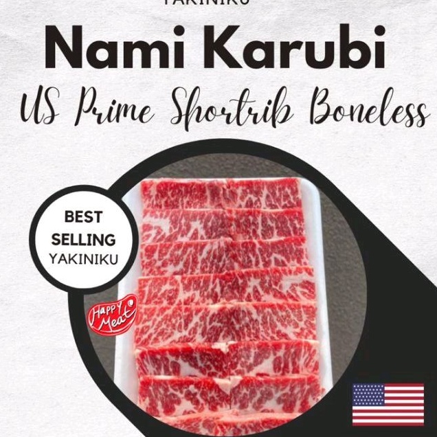 

Daging Nami Karubi Enak Yakiniku Shortrib Boneless Best Selling