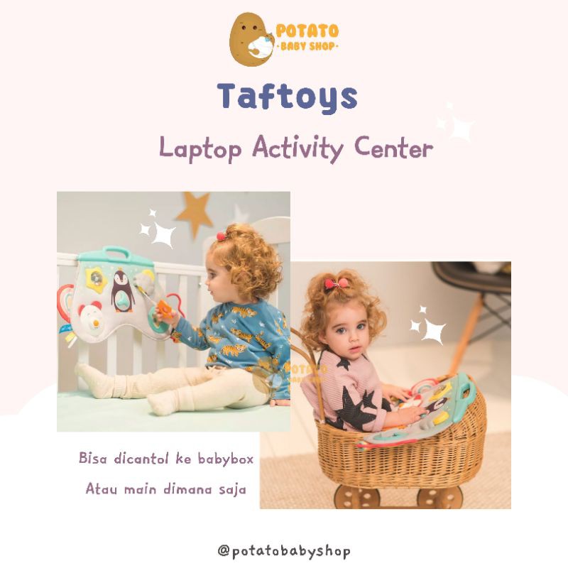 Taf Toys Laptop Activity Center - Mainan Komputer Anak Taftoys