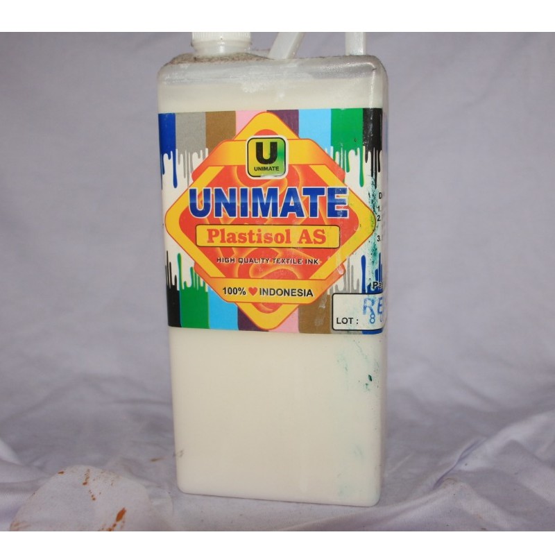 

Reducer pengencer Plastisol Unimate sablon kaos 1 Liter