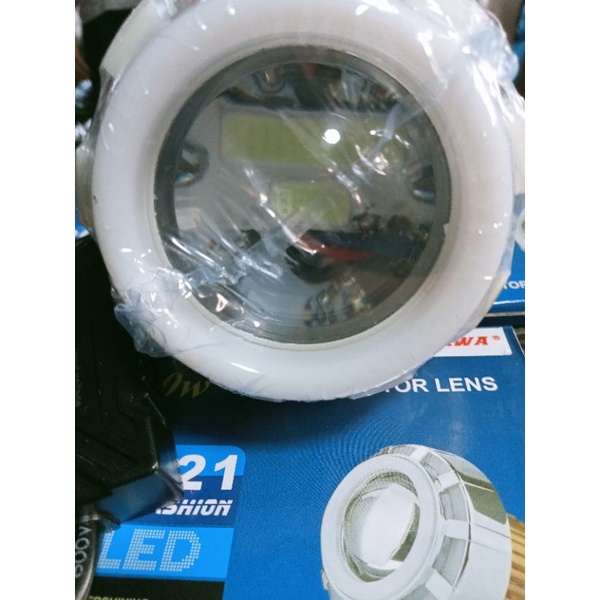 lampu depan projie ubur ubur/projie 3ring dh55 hi-low jauh dekat 5 kabel bisa flash