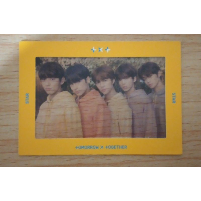 TXT official photocard