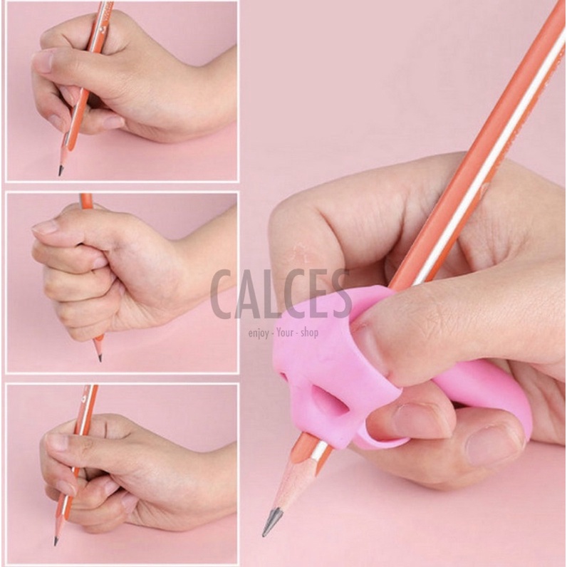 Pencil Grip Alat Bantu Tulis / Writing Grip Pencil Holder