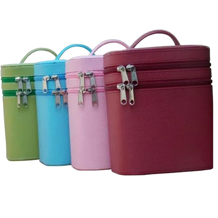 Tempat Kosmetik Make Up Brush Warna BIRU MUDA