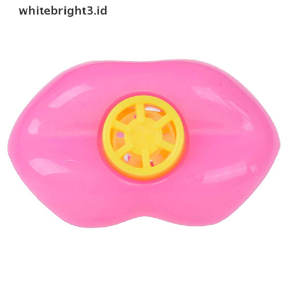 (whitebright3.id) 15pcs Peluit Bibir Bahan Plastik Untuk Pesta Ulang Tahun Anak