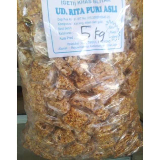 GETI KACANG WIJEN KHAS BLITAR 5kg