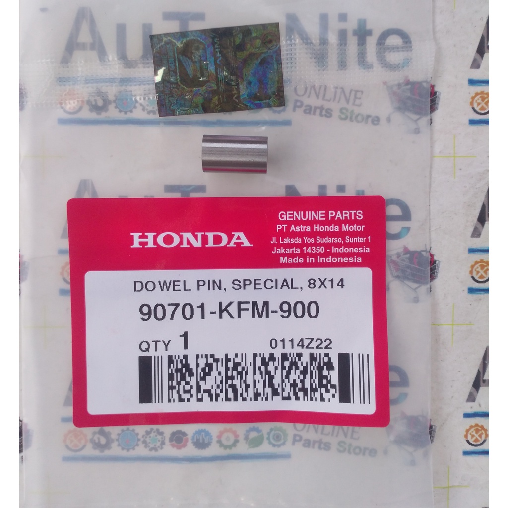 Bosh Blok Dowel Pin Special 8x14 90701-KFM-900 Original Honda 90701KFM900
