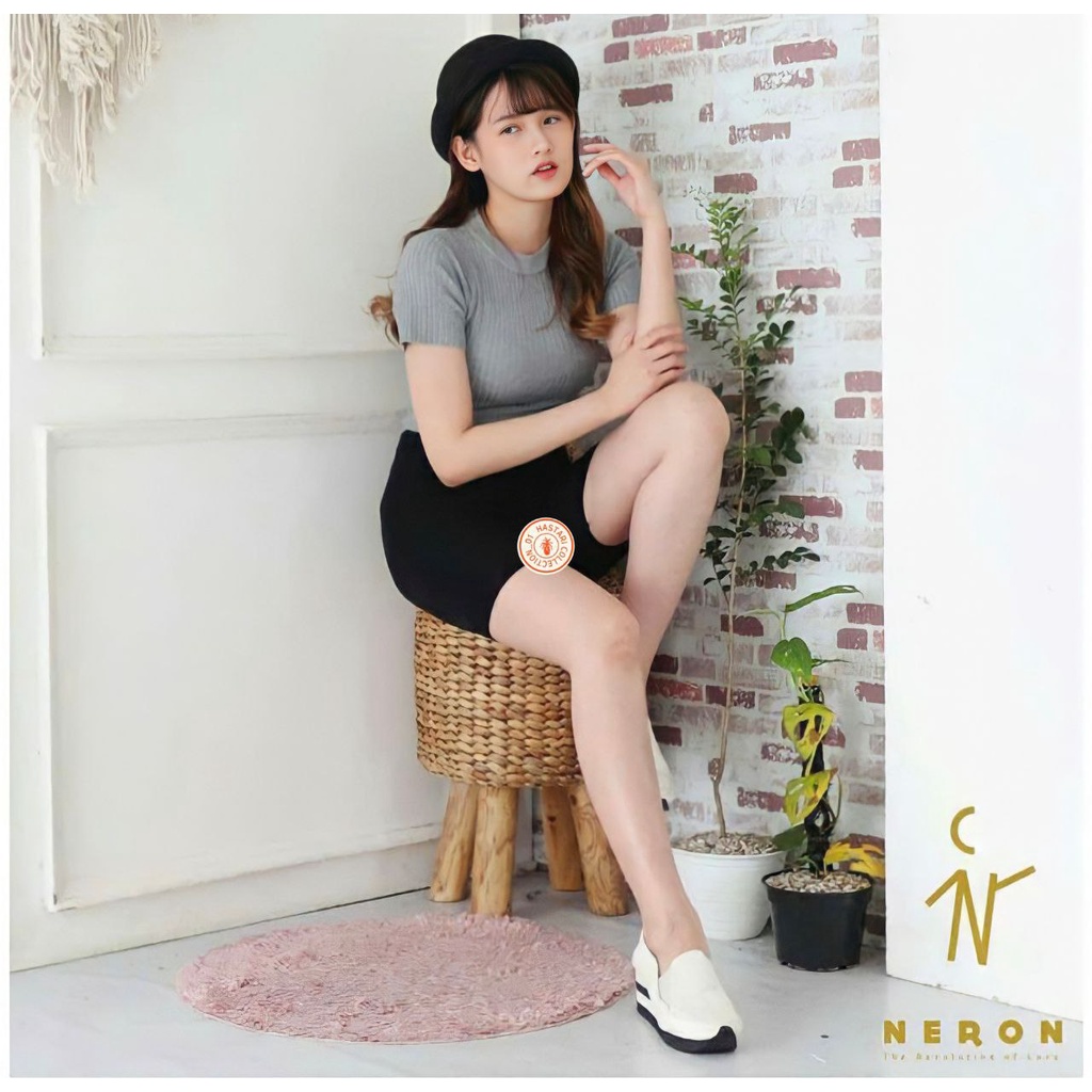 LEJING CELANA LEGING PENDEK IMPORT/ LEGGING SHOT STRIT SOT