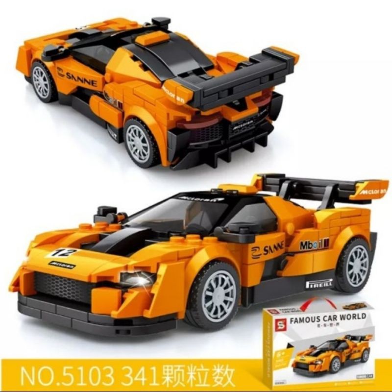 Lego Block Mobil Sport Mewah Chevrolet