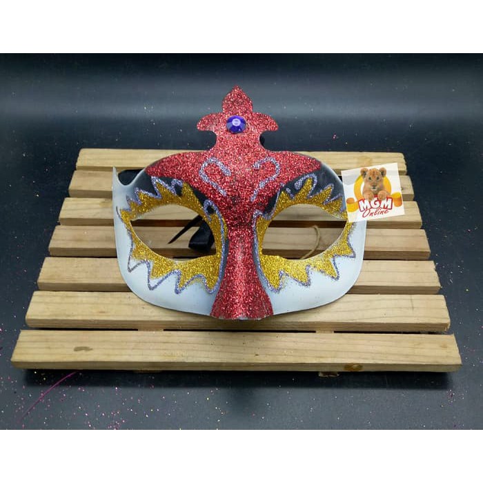 Topeng Glitter - Topeng Pesta - Party Mask glitter Topeng Putri malam