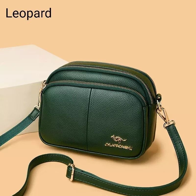 Sling Bag Wanita Mini KANGOROO Level 2 PLAIN Tas Slempang Wanita Korea Tas Selempang Bahu Terbaru Kekinian Simpel Kasual Santai