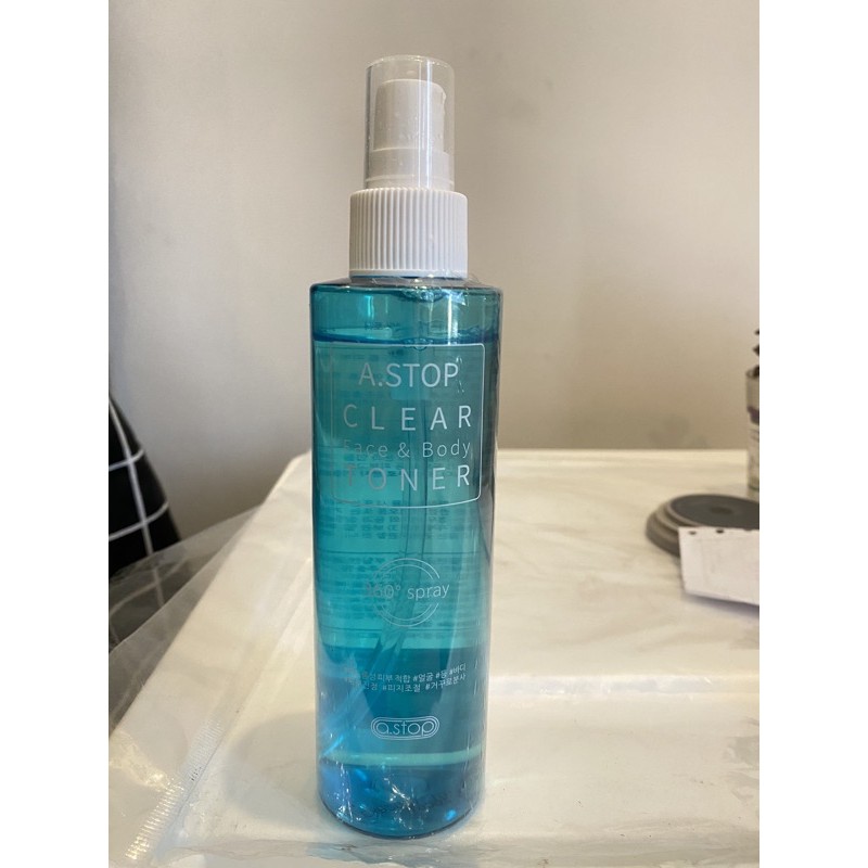 A STOP CLEAR FACE AND BODY TONER - ASTOP KOREA