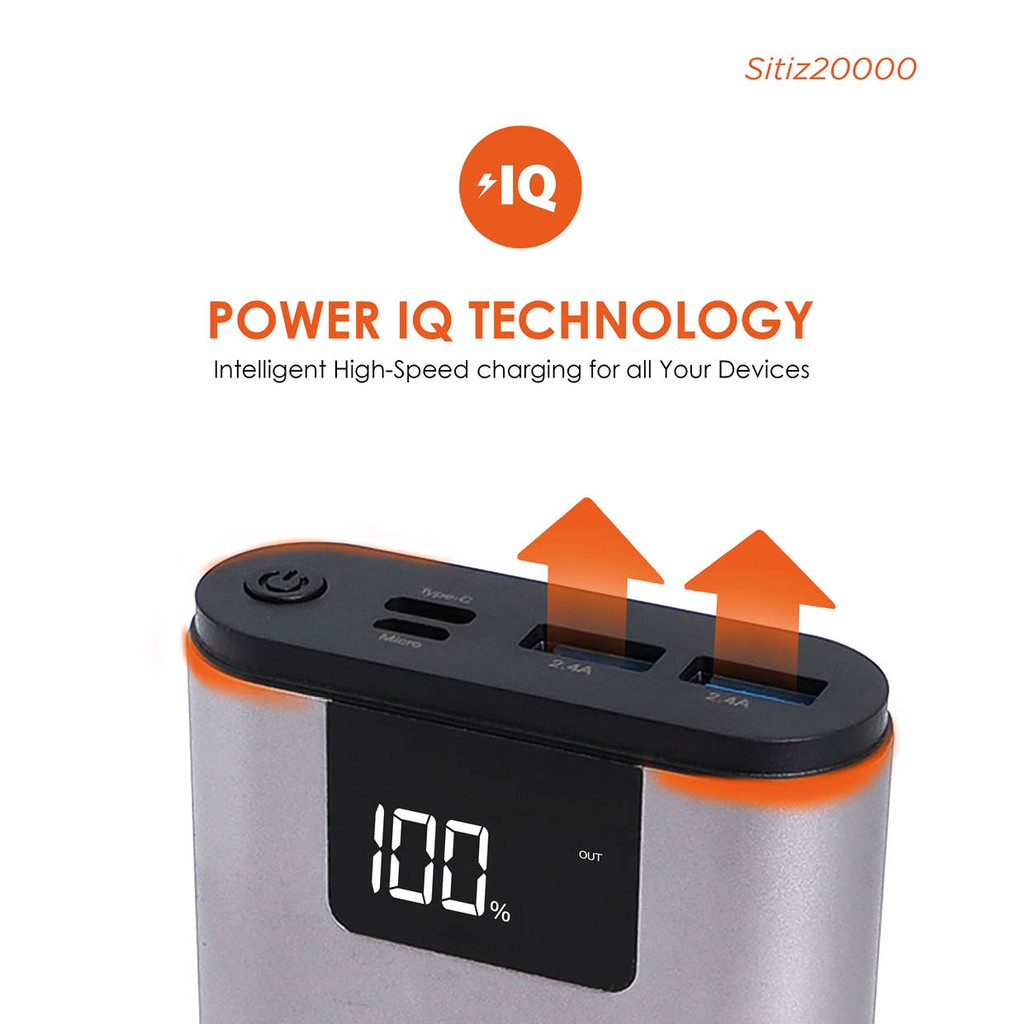 Powerbank 20000 MaH  Fast Charging  JETE A5 - Garansi Resmi  2 Tahun