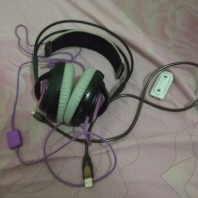 Headset Siberia 200 Purple + soundcard Steseries Oem