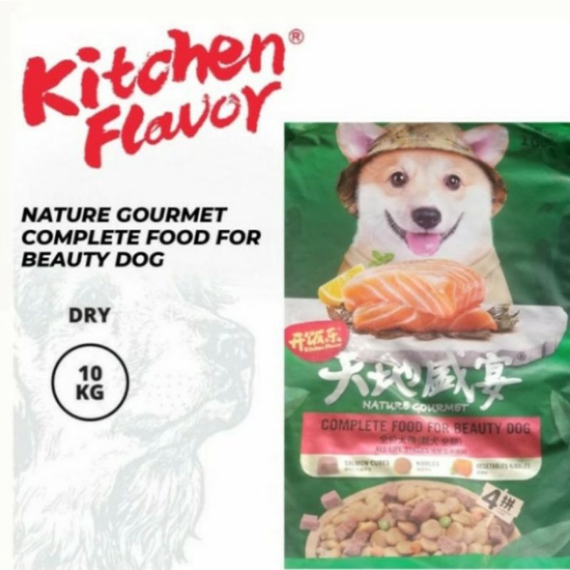 dog food kitchen flavour salmon 10kg/nature gourmet