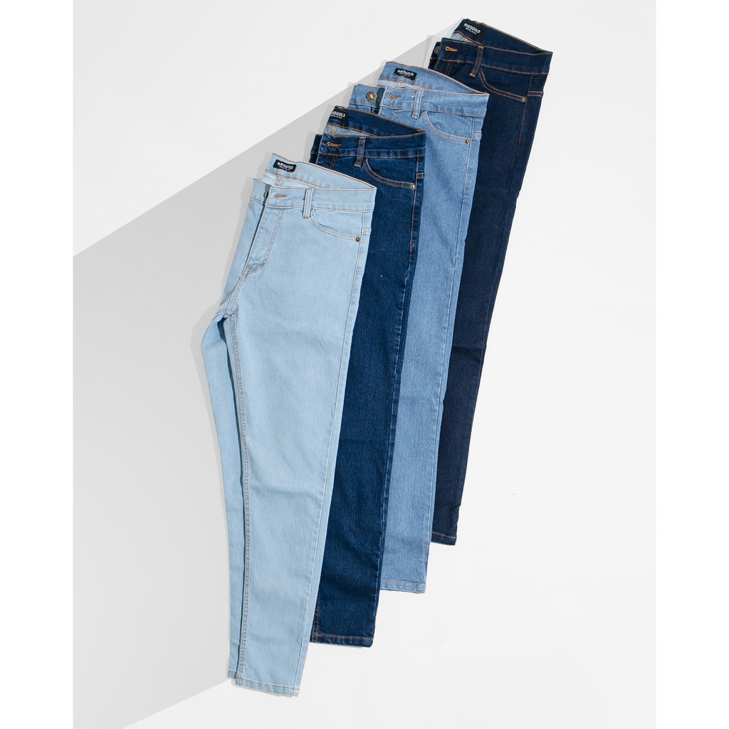 Celana Jeans Panjang Pria Long Denim Pants Strech Ribsgold