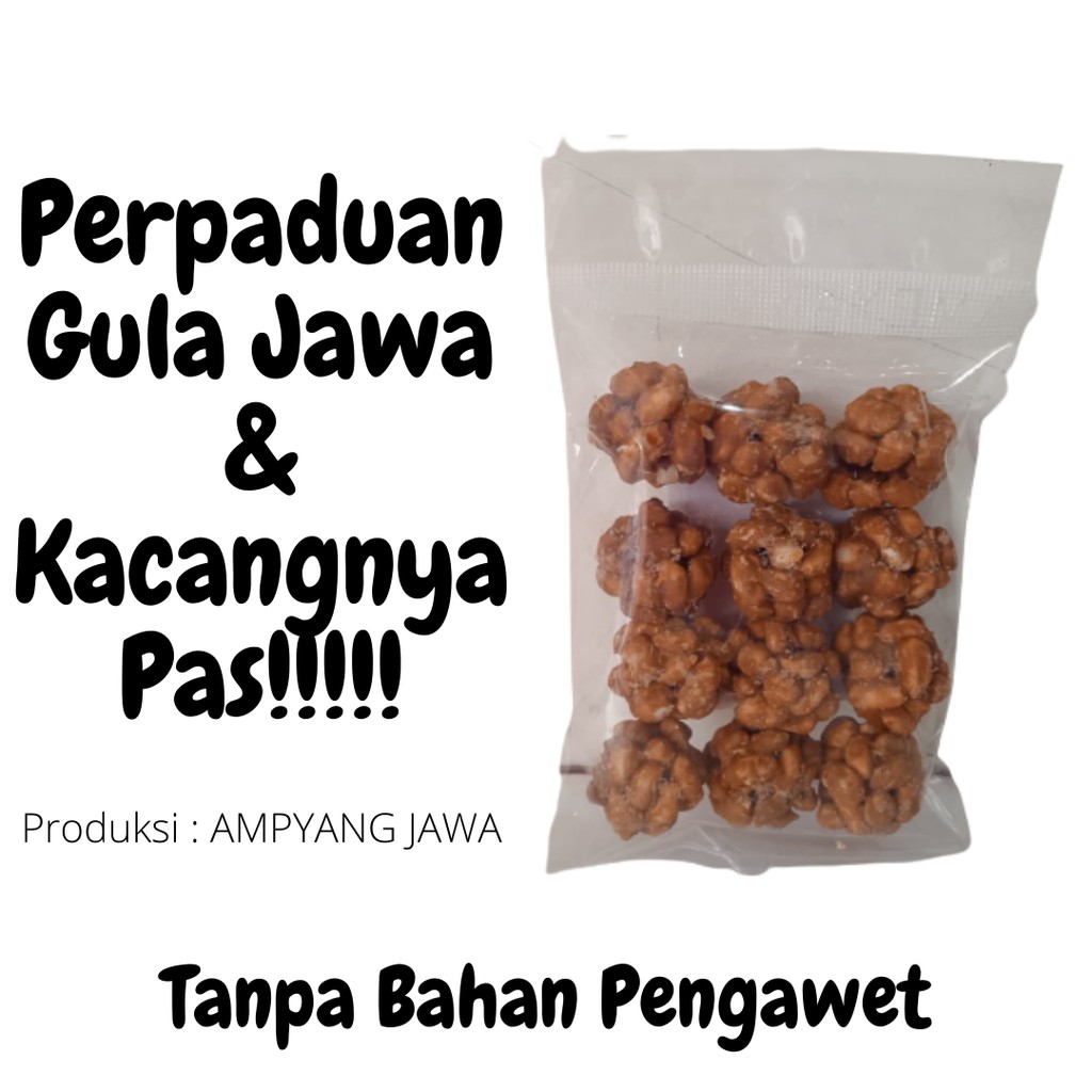 

Ampyang netto 200 Gram Cemilan, makanan dan oleh oleh Khas Karanganyar