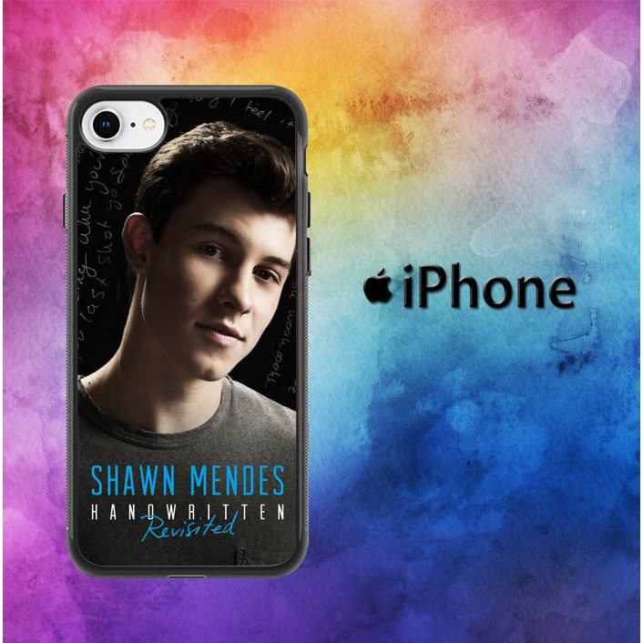 Casing Custom iPhone 7  Shawn Mendes Handwritten Revisited X3393 Case Cover