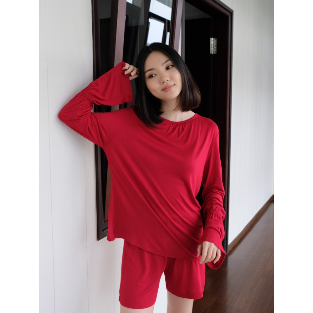 Kadaka P-0121 Sleepwear / Baju Rumah Rayon Super Comfy