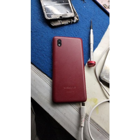 Samsung a01 core minus lcd+sim trey