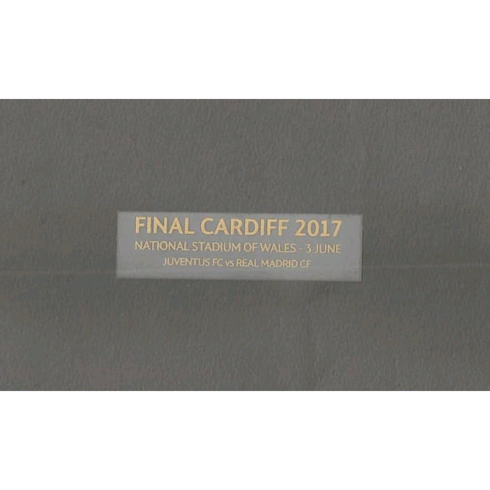 MDT final CARDIFF 2017  JUVENTUS  original Patch for Jersey Bagus