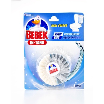 PEMBERSIH PENGHARUM KLOSET BIRU BEBEK IN TANK 40 GR CLOSET CLEANER