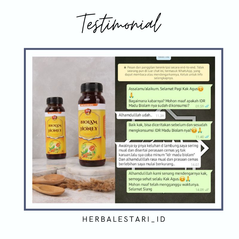 Idr Madu Biolam Ahlinya Mengatasi Masalah Lambung Dan Pencernaan Shopee Indonesia