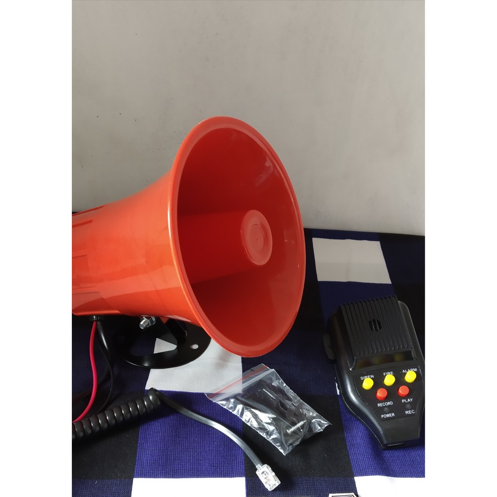 Toa Klakson Rekam Buat Usaha Dagang. Speaker Rekam 3 Suara Dan Bisa Rekam Suara
