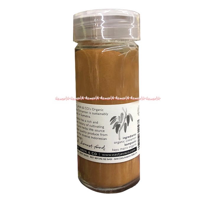 East Java Organic Ground Cinnamon 31gr Bumbu Kayu Manis Bubuk Cinamon Eastjava East Jawa