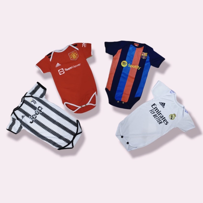 BABY JUMPER BAYI KLUB BOLA EROPA SIZE 6-9 BULAN