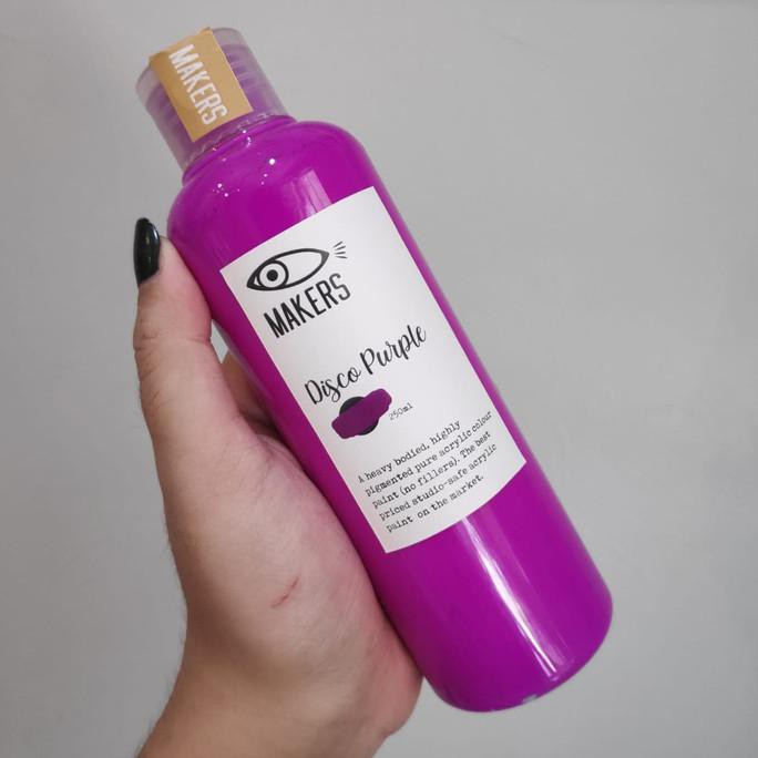 

Promo! Disco Purple Acrylic Paint Special Color 250Ml Termurah