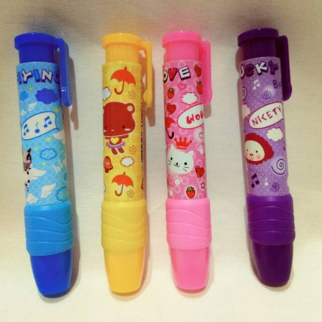 

Penghapus mekanik lucu koleksi unik kado anak stationery lucu imut