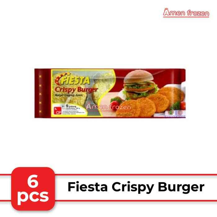 

FIESTA CRISPY BURGER ISI 6pc