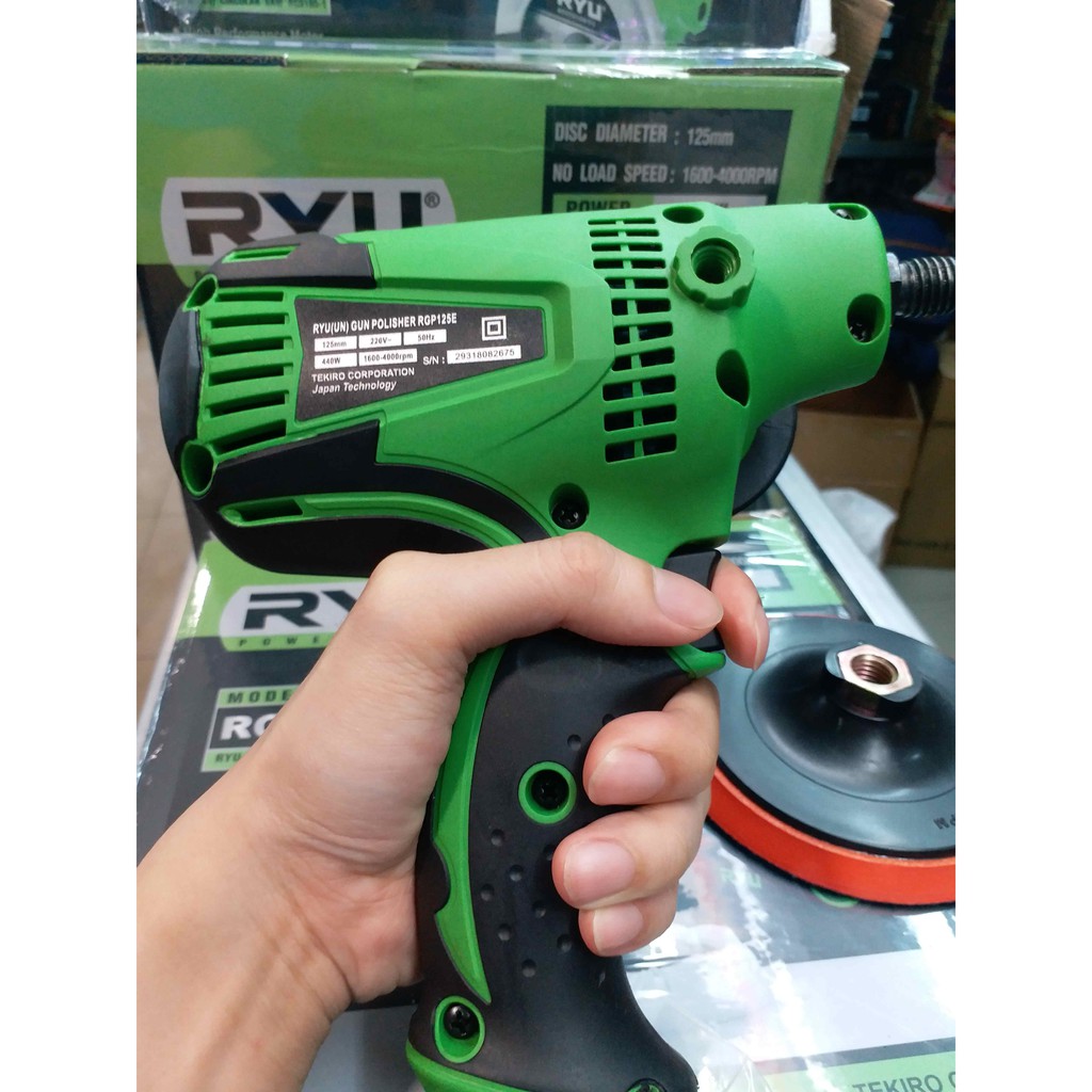 MESIN POLES RYU GUN POLISHER TEKIRO RYU RGP 125E
