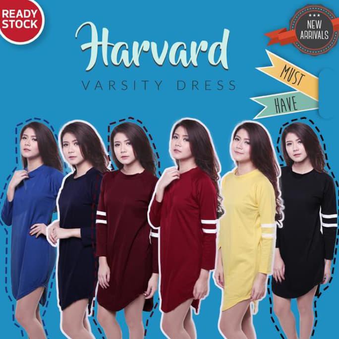 Barang Bagus Harvard Varsity Dress CUCI GUDANG
