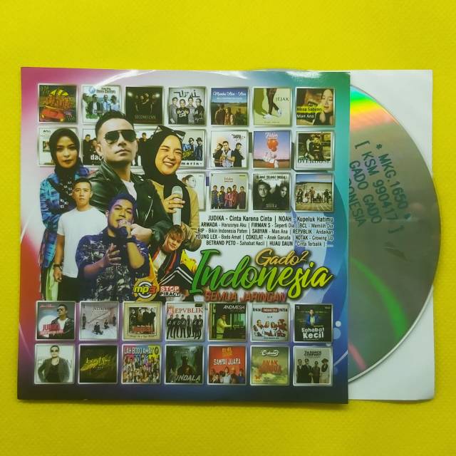 Murah meriah kaset MP3 GADO GADO INDO Terbaru