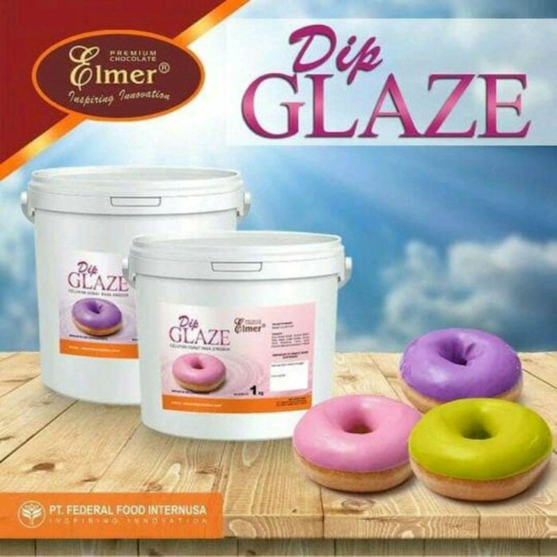 

REPACK 500GRAM ELMER DIP GLAZE ALL VARIANT RASA