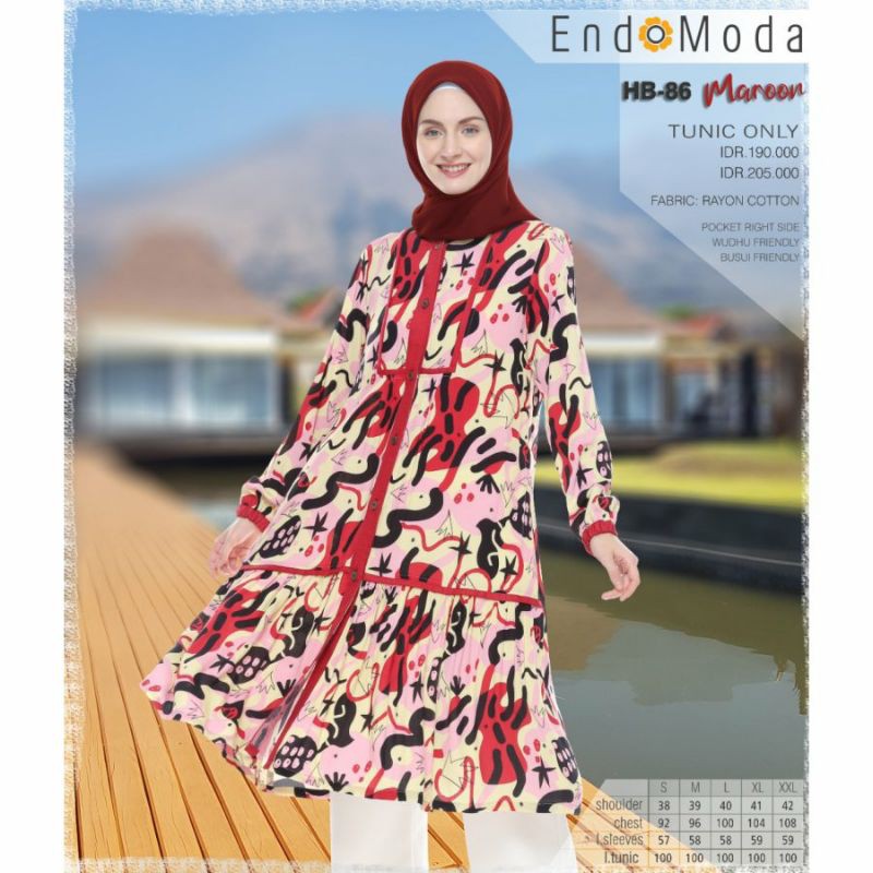 ATASAN TUNIK HD 86 || ENDOMODA