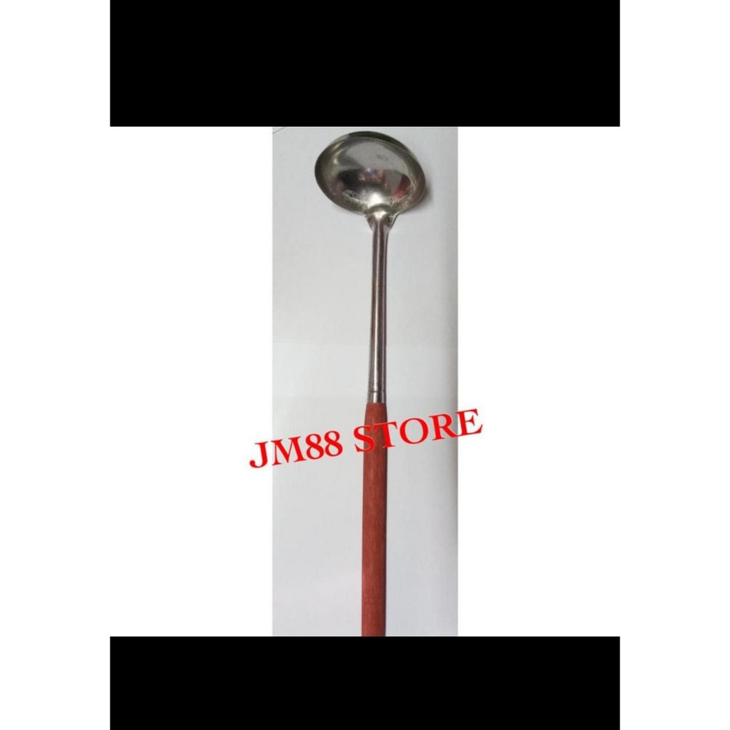 Irus gagang kayu / Centong sayur / Sendok sayur kayu / Irus sendok centong gagang kayu