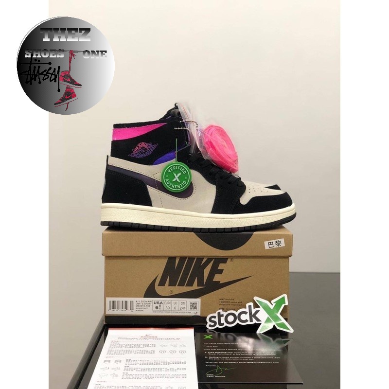 Sepatu Nike Air Jordan 1 Retro High OG " Paris Saint Germain " Unauthorized Authentic Thez_Shoesone