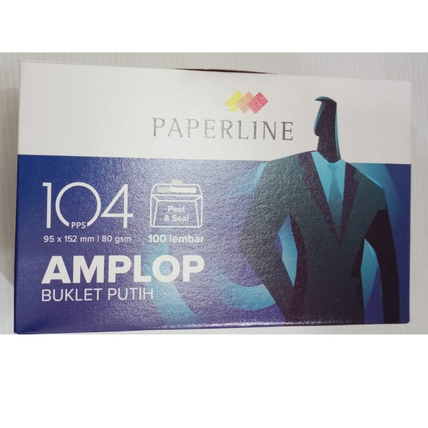 

Amplop 104 PPS Paperline Amplop Buklet Putih