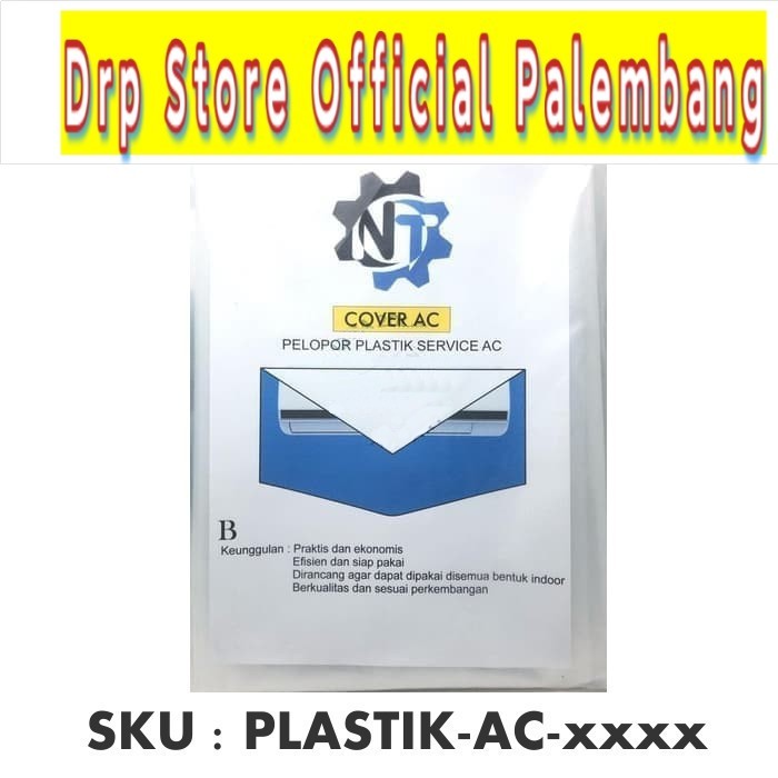 PLASTIK CUCI AC KECIL / AC CLEANING COVER 0.5-1.5PK