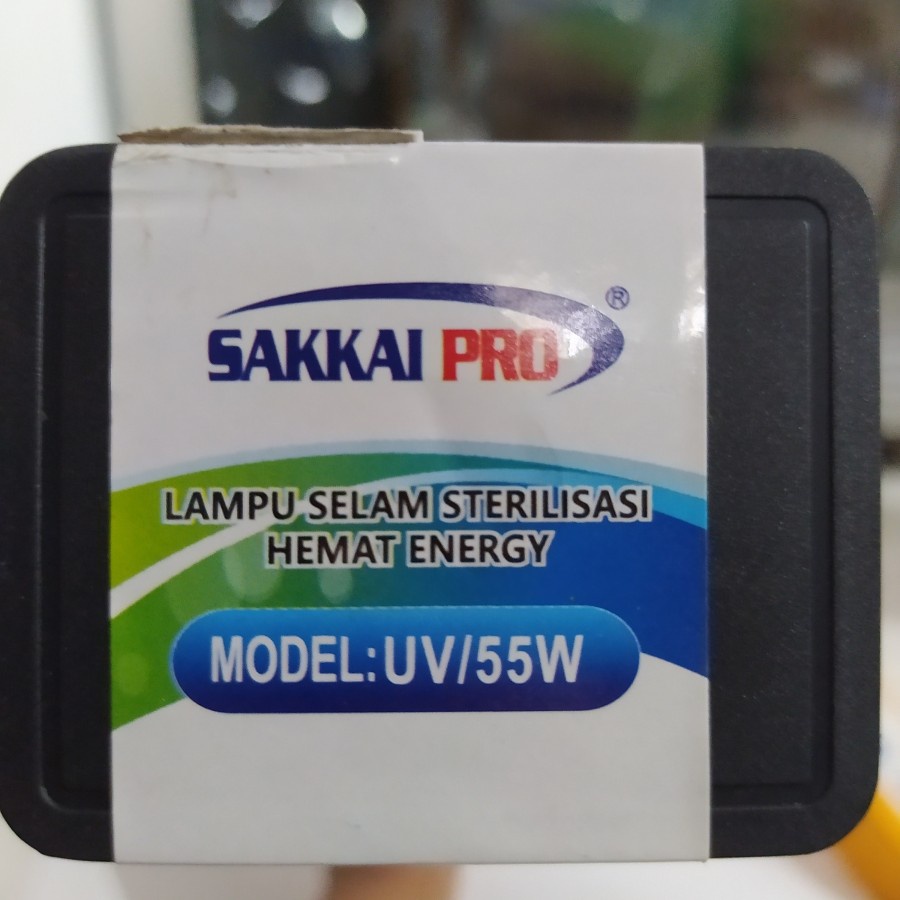 Lampu UV Sakkai Pro 55 W Celup Aquarium Sterilizer Akuarium Kolam Ikan