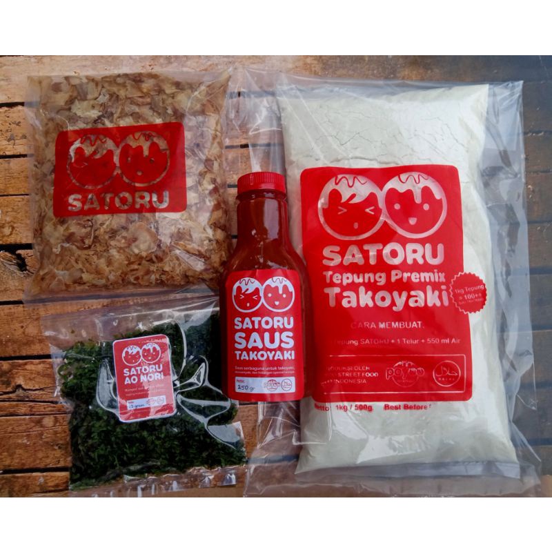 

Paket Bahan Takoyaki Lengkap 1 (50butir) + aonori