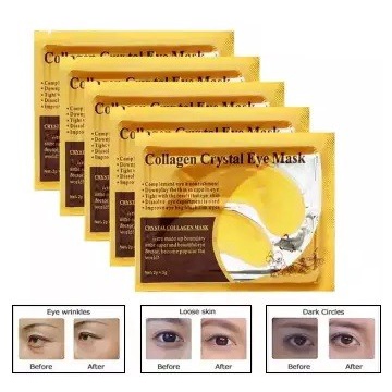 Masker Mata Emas / Gold Collagen Crystal Eye Mask