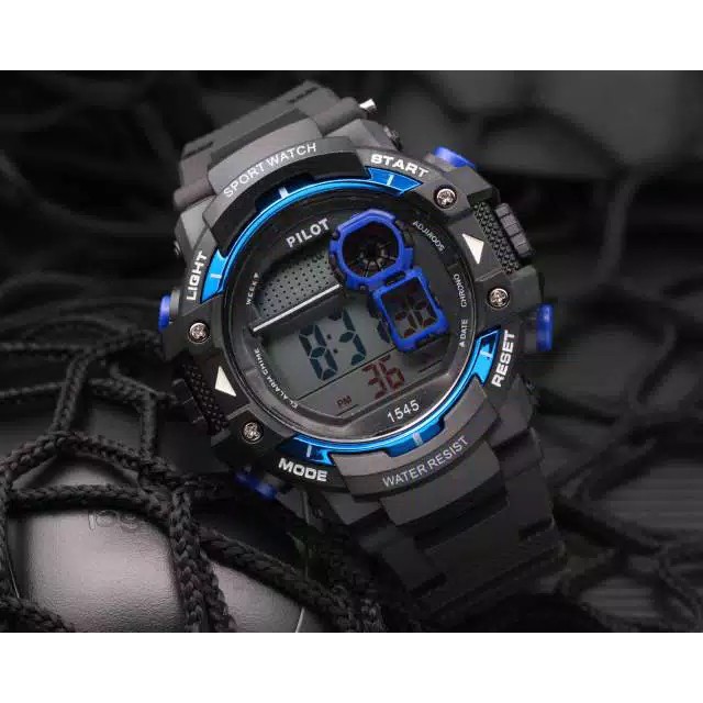 Jam Tangan Pria Anti Air Pilot Original X-Sport PLT1545