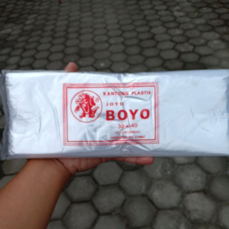 Kantong Plastik Joyo Boyo 4 Kg 30x40 Isi 100 Lbr Shopee Indonesia