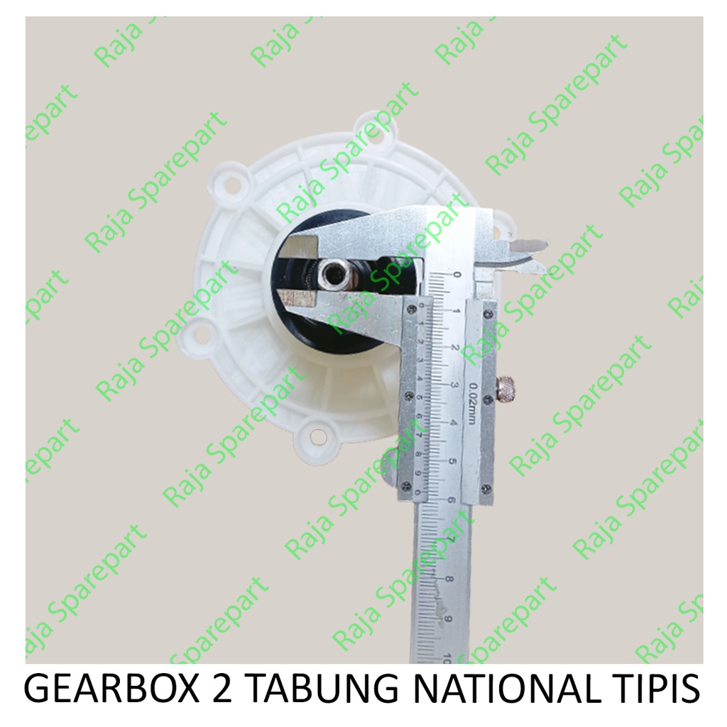 Gearbox Mesin Cuci 2 Tabung National Tipis ( Kotak - Kotak ) GB25