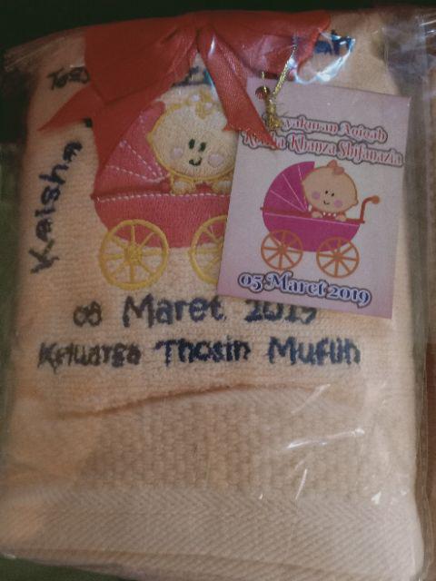 Handuk Souvenir Ulangtahun