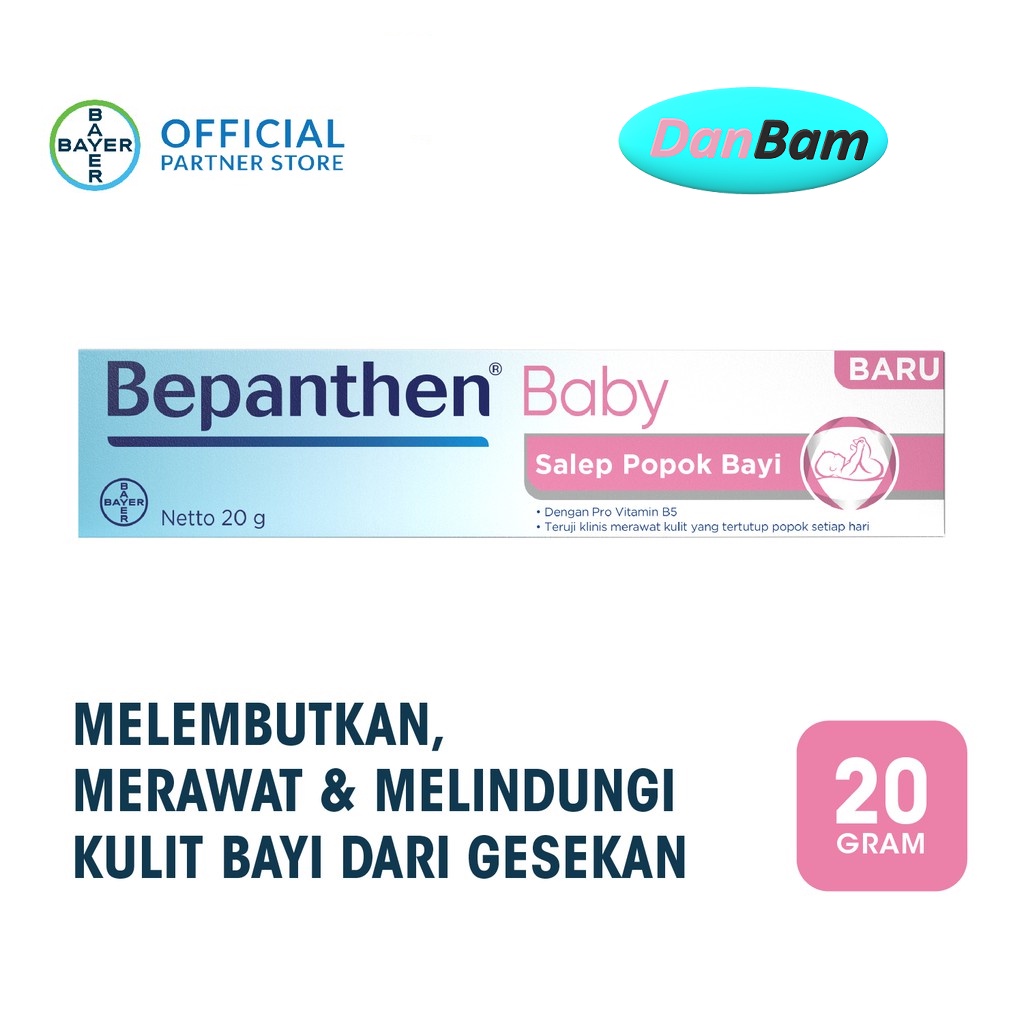 Bepanthen Salep Bayi Ruam Popok 20gram