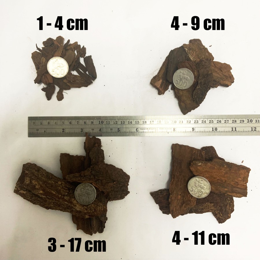 Media Tanam Kulit Pinus cacah PINE BARK ( 3 - 17 cm ) - 10 kg